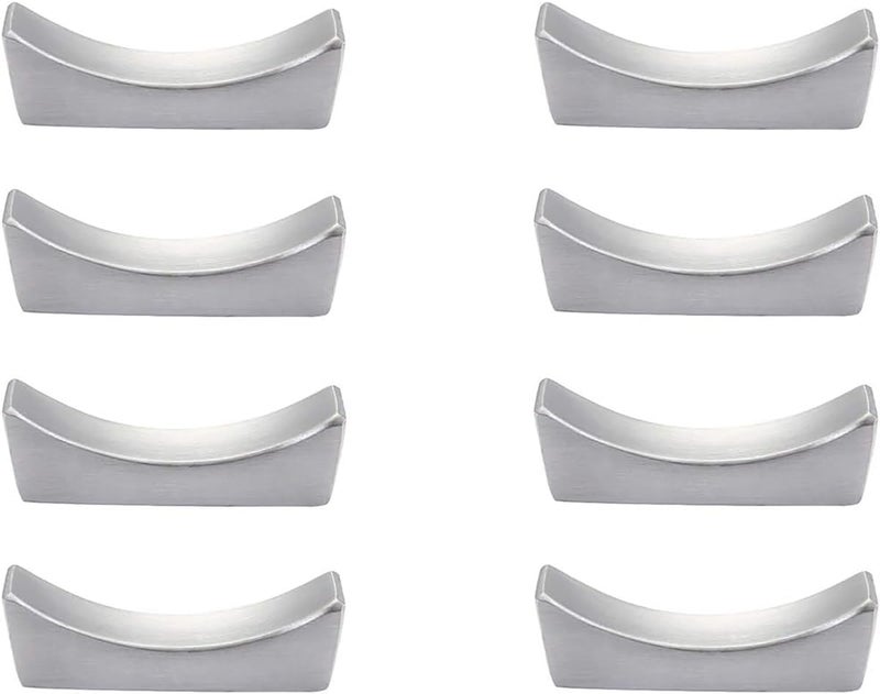 ChezMax Chopsticks Holder Rest - 8 Packs, 304 Stainless Steel Chopstick Holder, Chopsticks Stand, Knife Fork Spoon Rest for Tableware Kitchen, Silver - Image 1