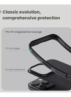 Nillkin Nillkin Case Cover Super Frosted Pro  Case Anti-Scratch & Slip For Iphone 16 Pro Max (Black)  - Image 4