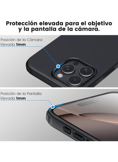 Nillkin Nillkin Case Cover Super Frosted Pro  Case Anti-Scratch & Slip For Iphone 16 Pro Max (Black)  - Image 5