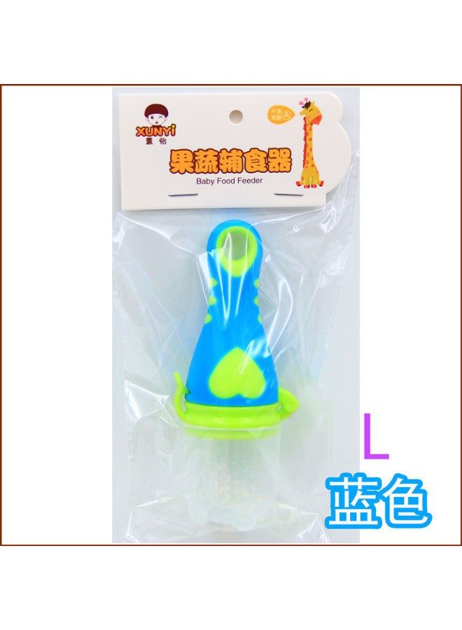 Manufacturer Baby Bite Fruit And Vegetable Fun Glue-coated Pacifier Bite Bag Baby Food Feeder Hanging Card