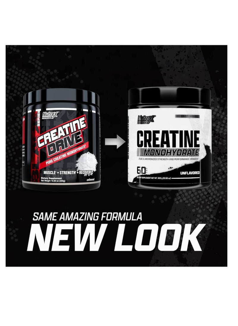Nutrex Research Nutrex Creatine Monohydrate Powder 300g 60 Servings Unflavored  - Image 4