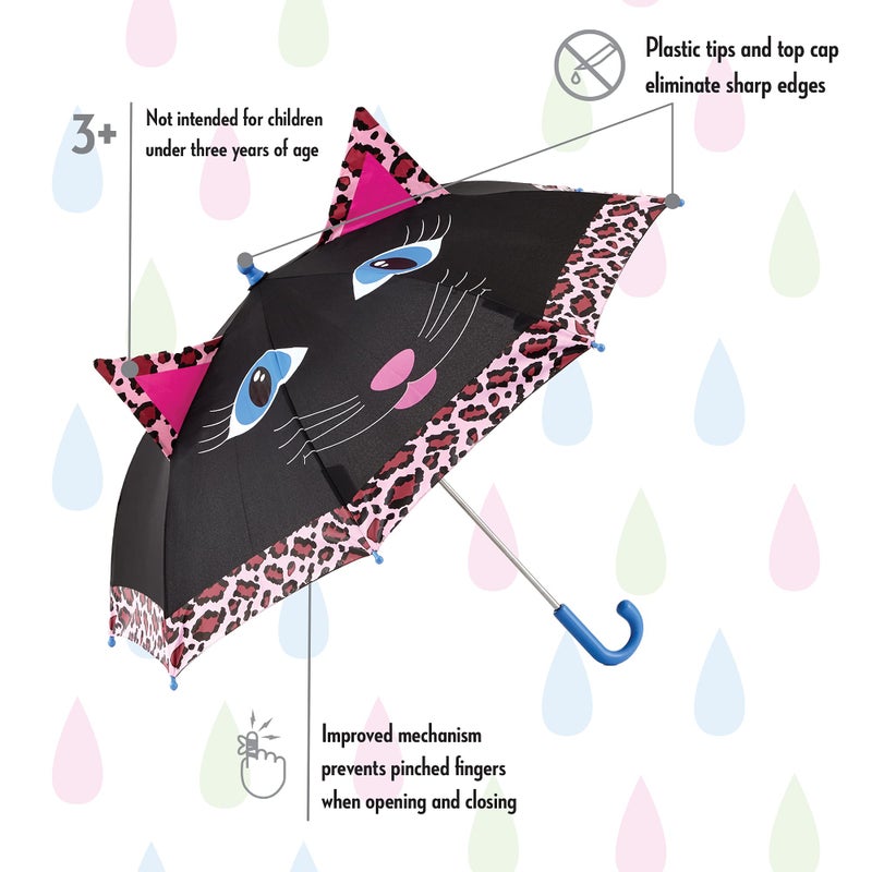 ShedRain Kids Umbrella for Girls & Boys - Pinch-Proof, Easy Grip Handle, Compact Children's School & Travel Umbrella - Image 5