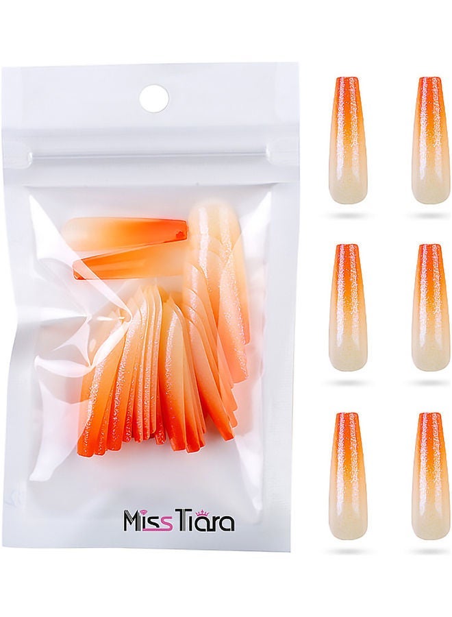 NIBEMINENT 96-Piece Removable False Nails Set Multicolour - Image 4