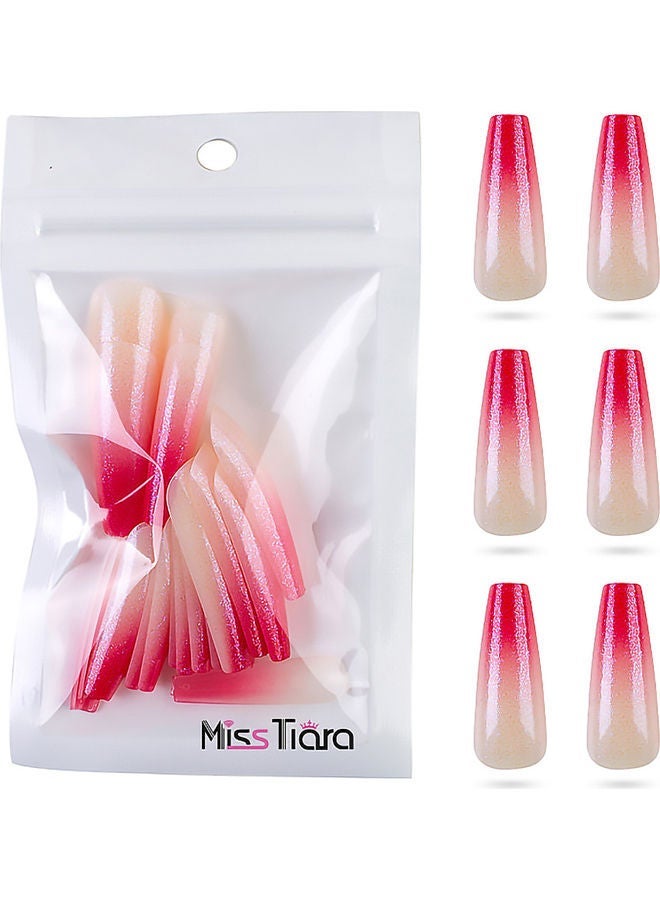 NIBEMINENT 96-Piece Removable False Nails Set Multicolour - Image 2