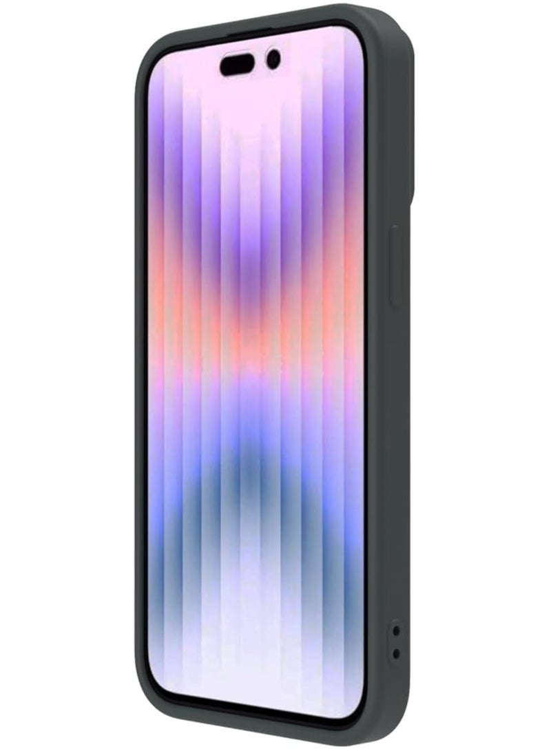 Nillkin CamShield Silky silicon case for Apple iPhone 15 Pro Max 6.7 (2023)-Morning mist Green - Image 5