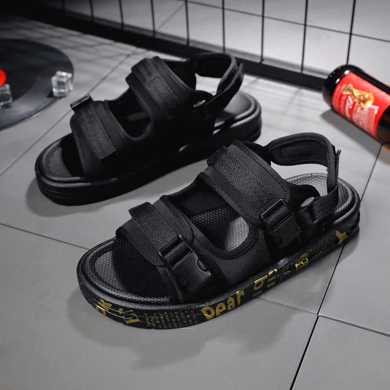 Men'S Sandals 2023 New Summer Men'S Dual-Use Fashionable Outdoor Beach Fashionable Shoes Non-Slip Sports Casual Sandals - Image 3