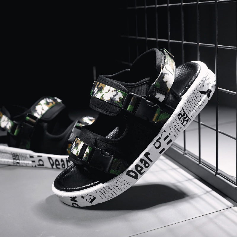 Men'S Sandals 2023 New Summer Men'S Dual-Use Fashionable Outdoor Beach Fashionable Shoes Non-Slip Sports Casual Sandals - Image 2