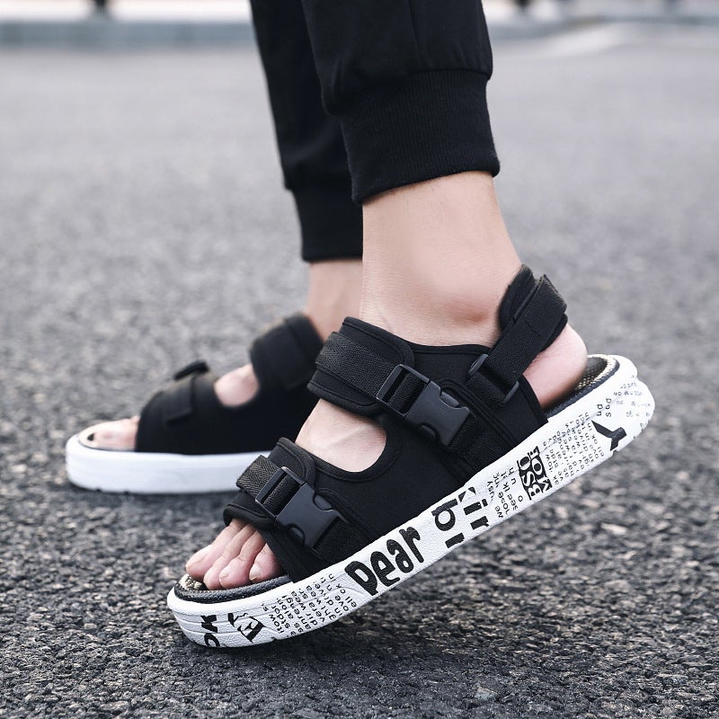 Men'S Sandals 2023 New Summer Men'S Dual-Use Fashionable Outdoor Beach Fashionable Shoes Non-Slip Sports Casual Sandals - Image 4
