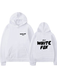 WHITE FOX Men Women Couples Sweatshirts Pullover Shirt Hooded Sweater