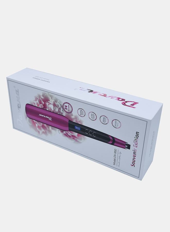 Davena Ceramic Hair Straightener with Protective Gloves - Image 2