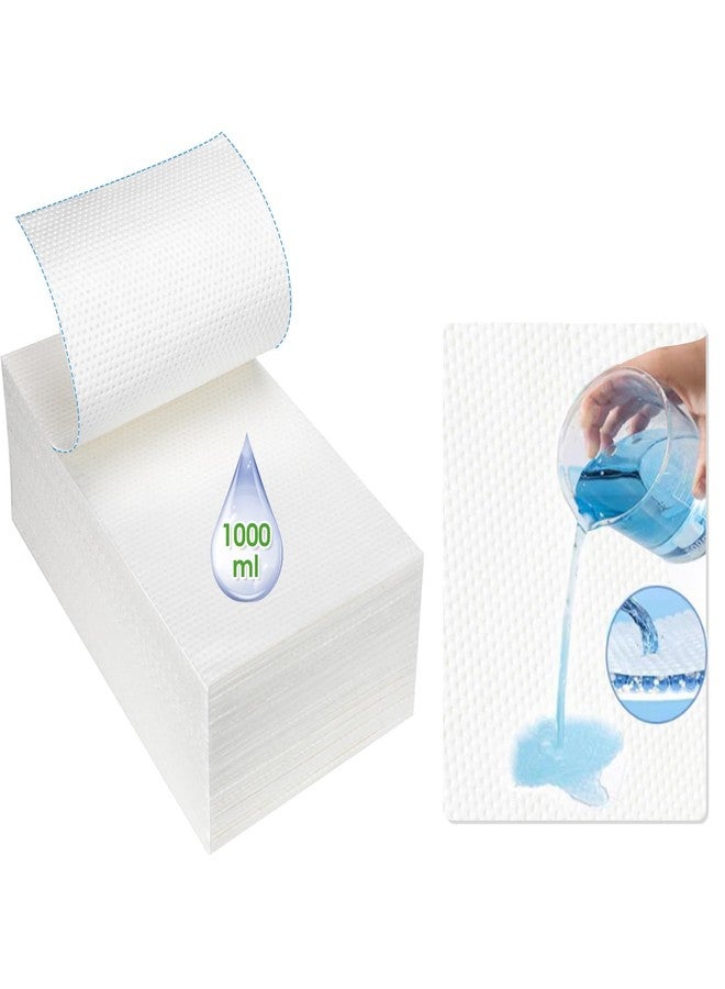 BOOWOO Commode Absorbent Pads, 90 Disposable Commode Pads for Commode Liners, Commode Liner Pads for Commode Chair, Bedpan, Bucket Toilet (90 Pads Only) - Image 1