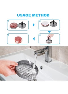 KHOLDI Round Shape Hamburger Press Patty Maker Mold Grilling Accessories for Meat Patties Veggie Burger Tikki Mold  - Image 3