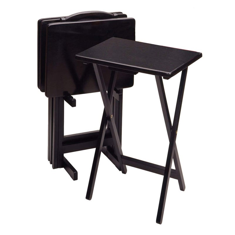 Winsome Alex Snack Table 19W x 146D x 26H In Black