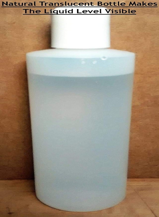 Earth's Essentials Four Pack of Refillable 8 Oz. Squeeze Bottles with One Hand Press Cap Dispenser Tops-Great for Dispensing Lotions, Shampoos and Massage Oils. - Image 4