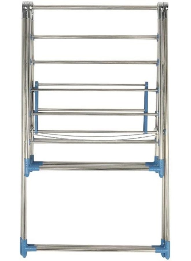 MOMENT Heavy Duty Clothes Drying Rack |140 Cm Stainless Steel Drying Rack Clothing | Large Foldable Collapsible Laundry Drying Rack | Laundry Hanger Dryer Rack - Image 5