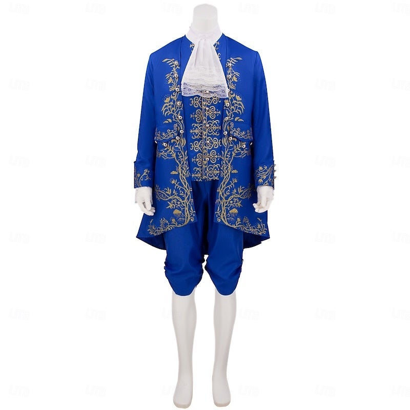 Y&D Couples Carnival Costume Outfits Suits & Blazers Dress Prince Adam Cosplay Adults' Men's Halloween Carnival Party Performance Easy Halloween Costumes Dress Up - Image 1
