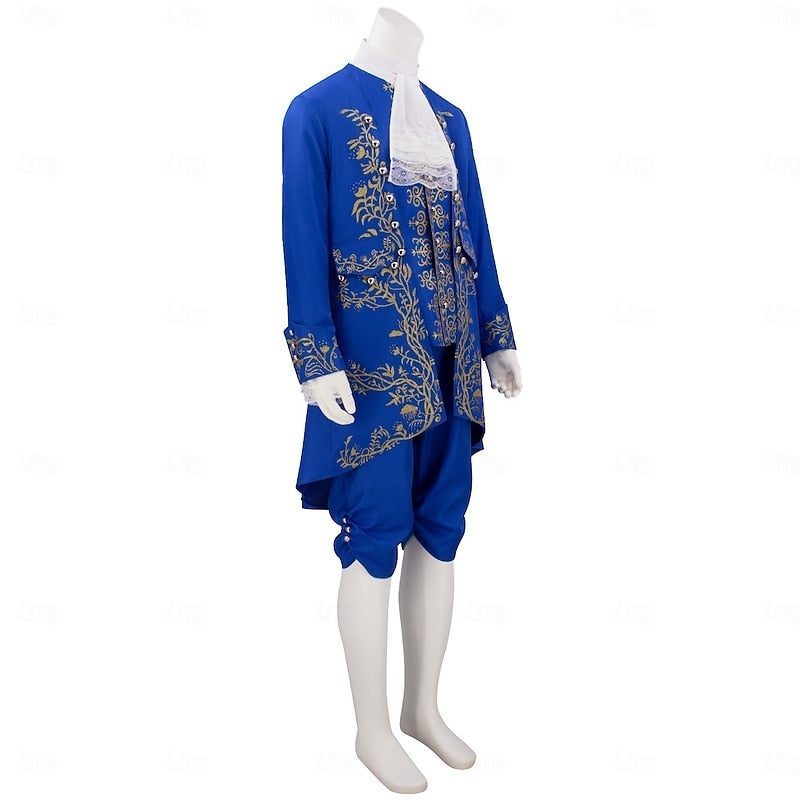 Y&D Couples Carnival Costume Outfits Suits & Blazers Dress Prince Adam Cosplay Adults' Men's Halloween Carnival Party Performance Easy Halloween Costumes Dress Up - Image 2