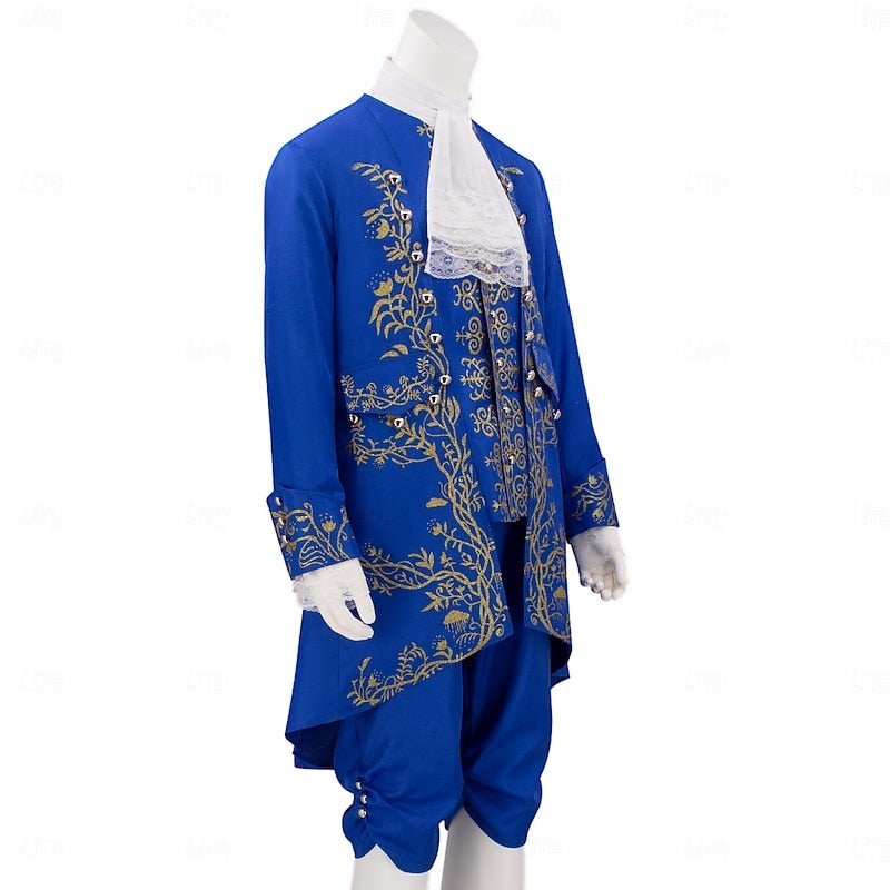 Y&D Couples Carnival Costume Outfits Suits & Blazers Dress Prince Adam Cosplay Adults' Men's Halloween Carnival Party Performance Easy Halloween Costumes Dress Up - Image 5