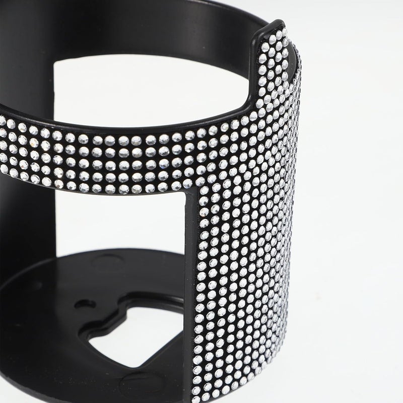 PATKAW Car Hanging Cup Holder with Rhinestone Decoration, Multifunctional Auto Beverage Rack, Universal Car Drink Bottle Holder for Vehicle Interior Storage - Image 3