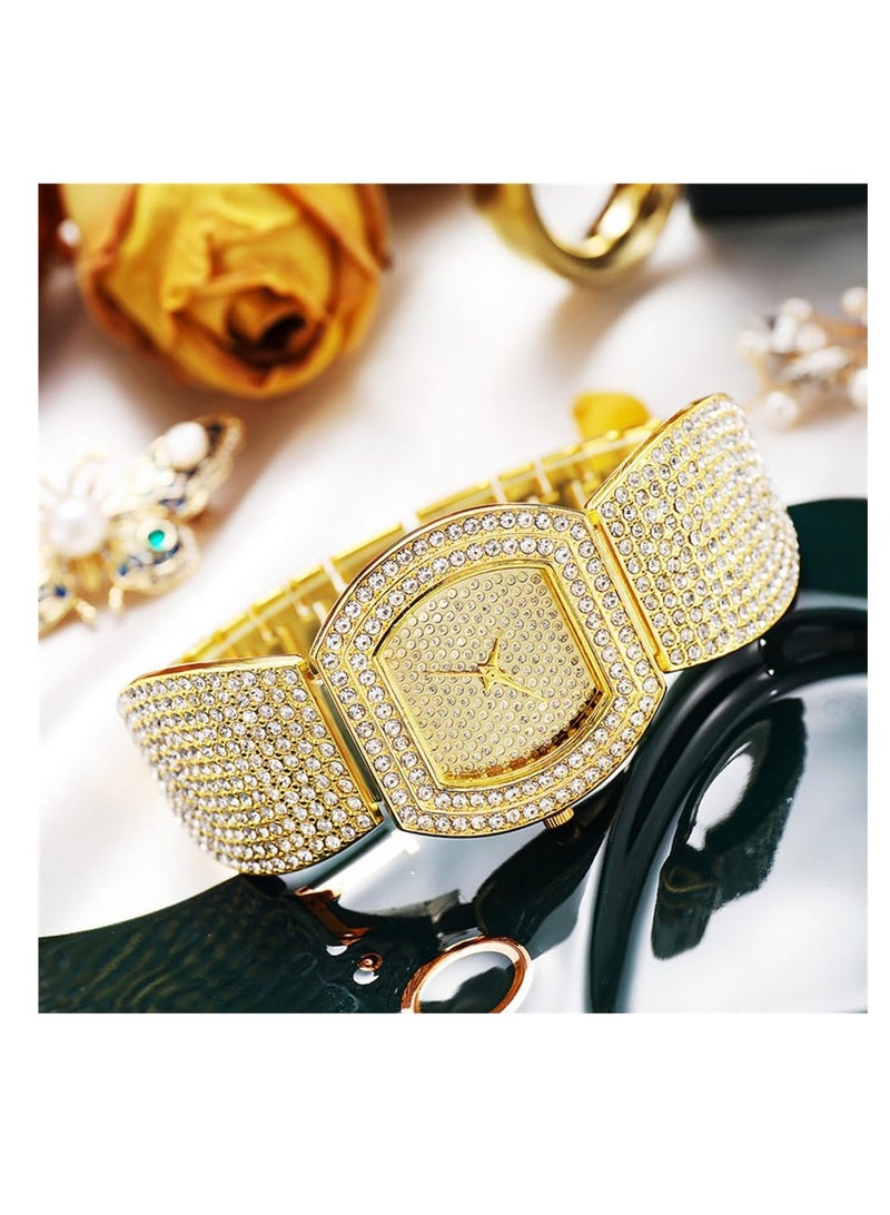 SYOSI Luxury Womens Watches Analog Quartz Wrist Watch Rectangular Cuff Bracelet Watch Business Casual Fashion Wrist Watches for Ladies - Image 3