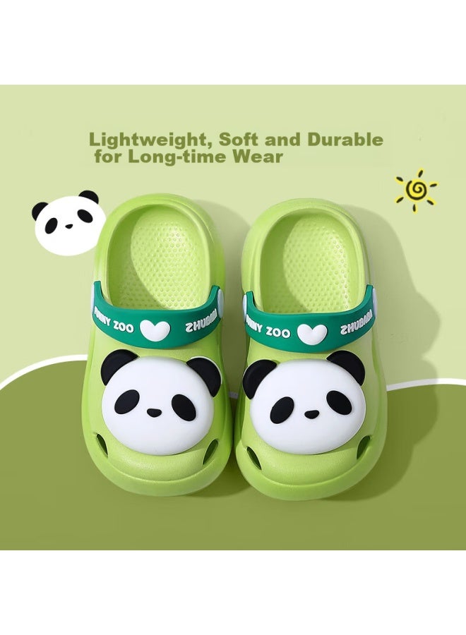 Daddy Pig Zhubaba Children's Slippers, Girls' And Boys' Summer Indoor Non-slip, Bath Beach Rabbit Clogs, Off-white, Size 190 - Image 3