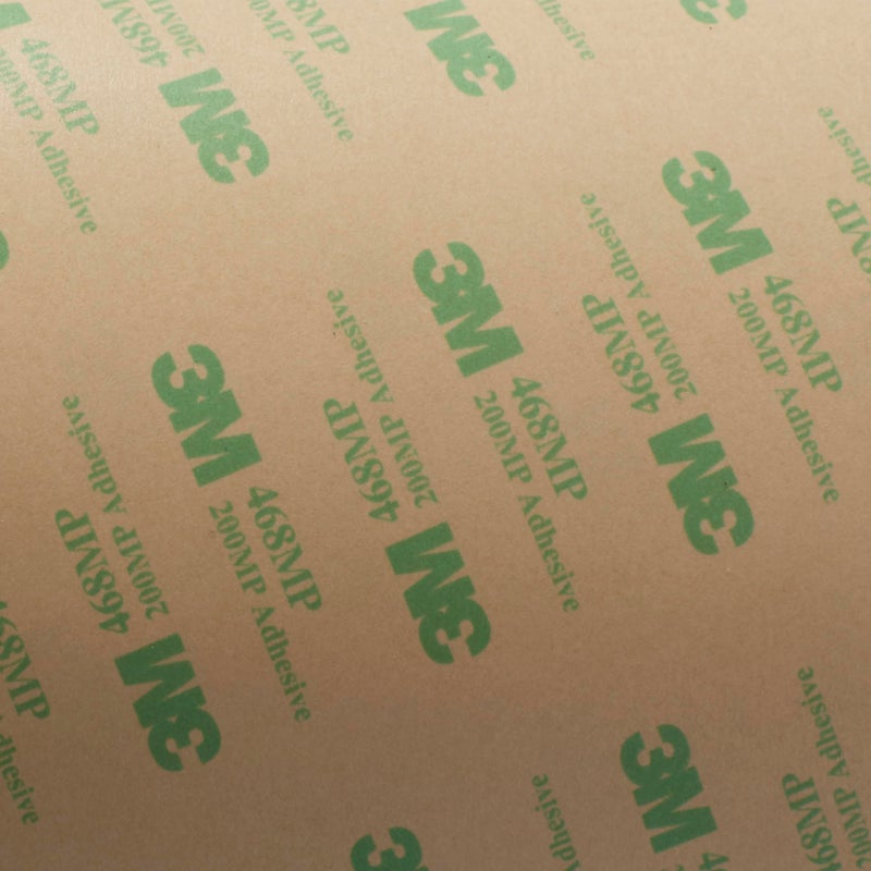 3M 468MP Adhesive Transfer Tape, 12" squares, Small, Clear (pack of 6) - Image 3