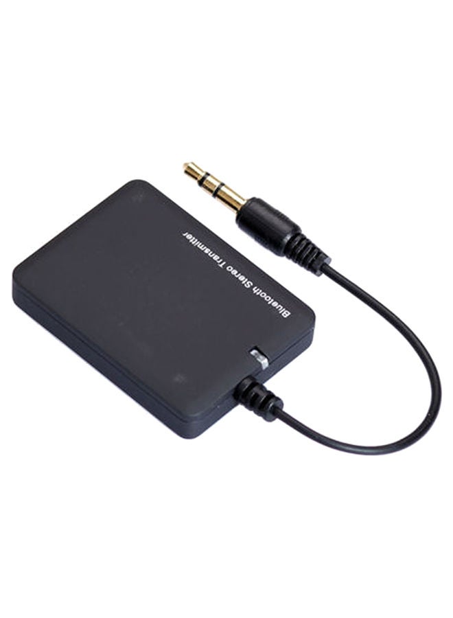 NIBEMINENT 3.5 mm Bluetooth Stereo Music Transmitter Audio Adapter Dongle Black  - Image 2