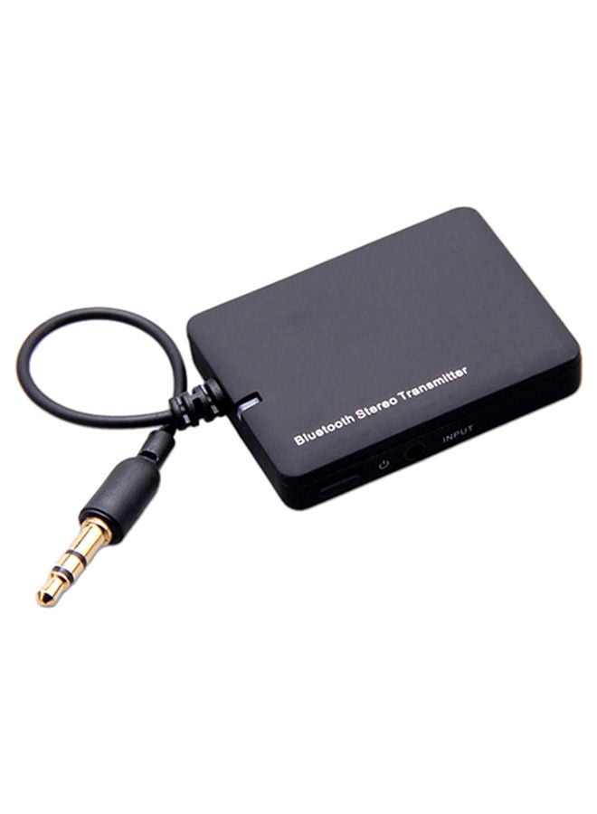 NIBEMINENT 3.5 mm Bluetooth Stereo Music Transmitter Audio Adapter Dongle Black  - Image 3