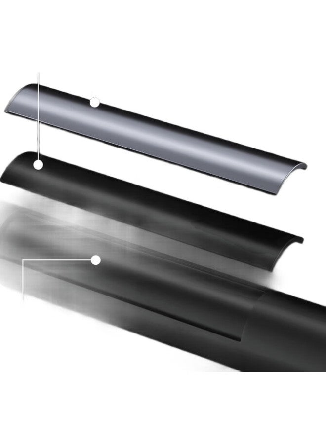 Dweck Baseball Bat, Self-Defense, Car-Mounted, Thickened Steel Pipe, Legal Home Security Equipment, Unisex, Thin Rod, 30 Inches, Black - Image 1