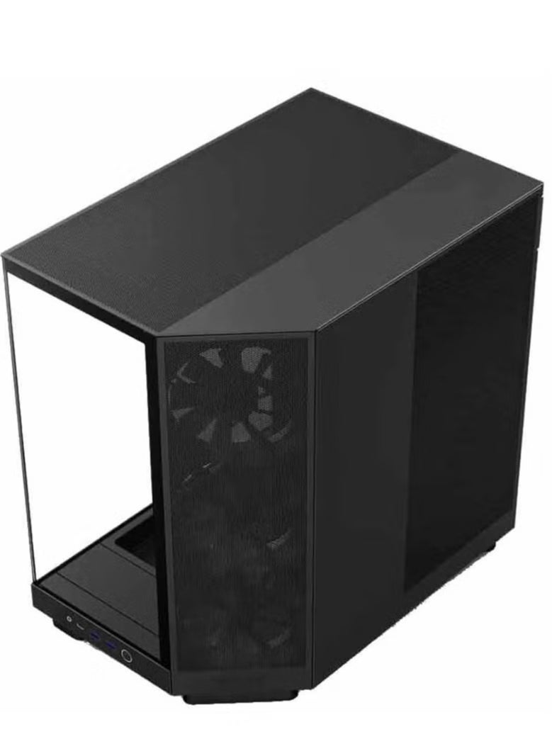 NZXT H6 Flow Edition Mid Tower Airflow Case 3X Fan's RGB - Black  - Image 2