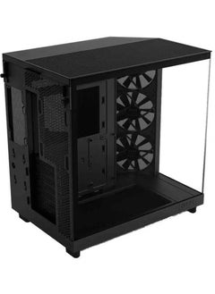 NZXT H6 Flow Edition Mid Tower Airflow Case 3X Fan's RGB - Black  - Image 4
