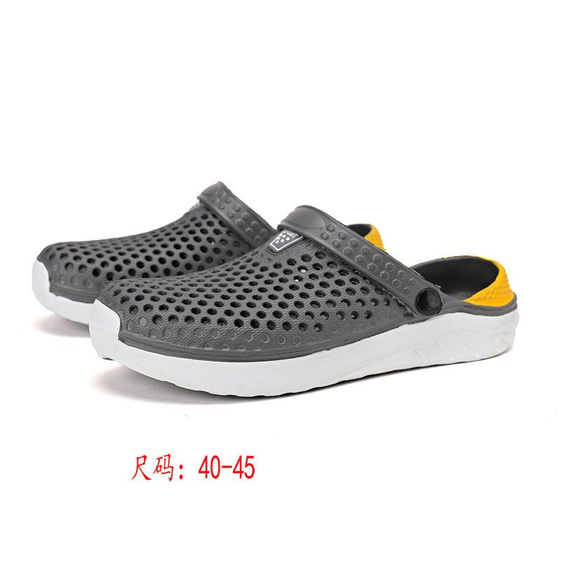 Cross-border Hole Shoes Men's and Women's Summer Lightweight Bird's Nest Sandals and Slippers Foreign Trade Wading Shoes Couple's Holiday Leisure Beach Shoes - Image 1