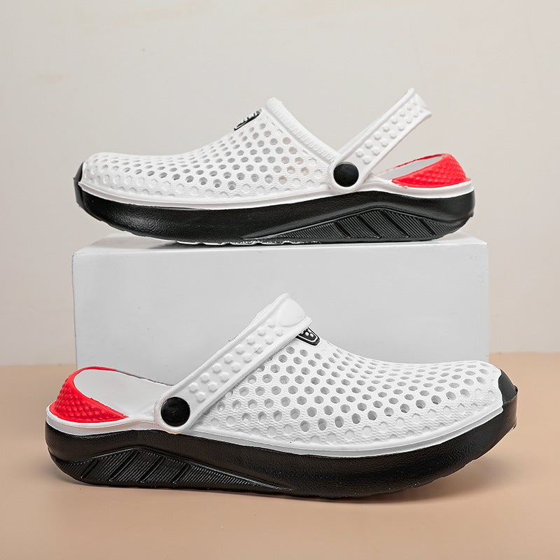 Cross-border Hole Shoes Men's and Women's Summer Lightweight Bird's Nest Sandals and Slippers Foreign Trade Wading Shoes Couple's Holiday Leisure Beach Shoes - Image 4