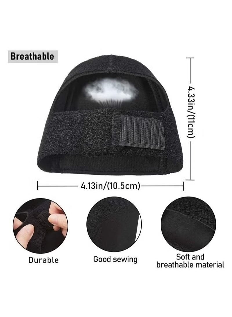 اترجسز جوارب اللفافة الأخمصية ، مع قوس القدم دعم كعب حامي ، وتستخدم لتخفيف التهاب اللفافة الأخمصية و ألم الكعب ، التهاب الأوتار الكعبية ، جفاف الكعب ، الرجال والنساء العازلة كعب الكؤوس . - Image 5