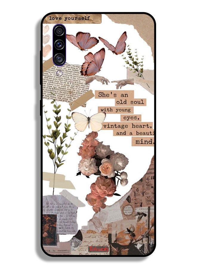 Tolwak Samsung Galaxy A50 Protective Case Cover She Is An Old Soul - Image 1