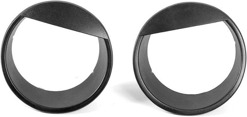 Yurefax Lamp Hoods for Jeep Wrangler JK 2007-2017 - Image 1