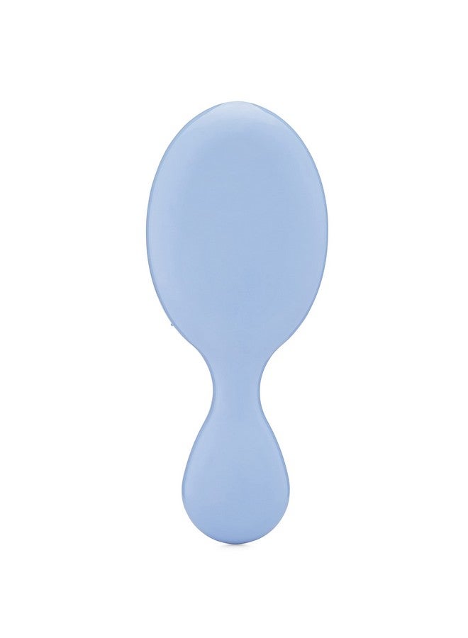 فرشاة فك التشابك، فرشاة صغيرة لفك التشابك (سماوية) فرشاة شعر رطبة وجافة خالية من التشابك للنساء والرجال، لا تتشابك، شعيرات ناعمة ومرنة للشعر المستقيم والمجعد السميك - Image 2