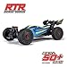 ARRMA سيارة ARRMA RC 18 Typhon 4X4 223S BLX بدون فرش RTR البطارية والشاحن غير متضمنين مع DSC الأزرق والأصفر ARA4306V4T4 - Image 4