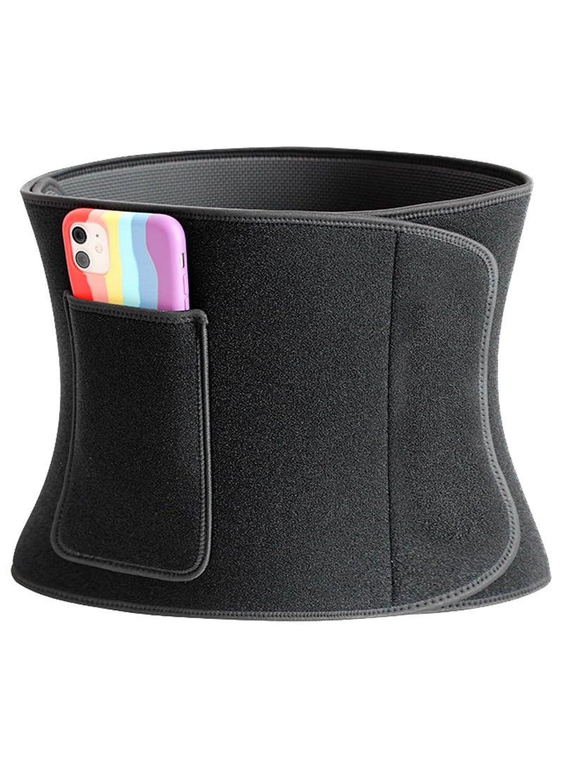 Spall Waist Belt Abdominal Waist Trainer Weight Loss Increased Core Satbility Metabolic Rate Slim Body Sweat Wrap For Stomach And Back Lumbar Support - Image 1