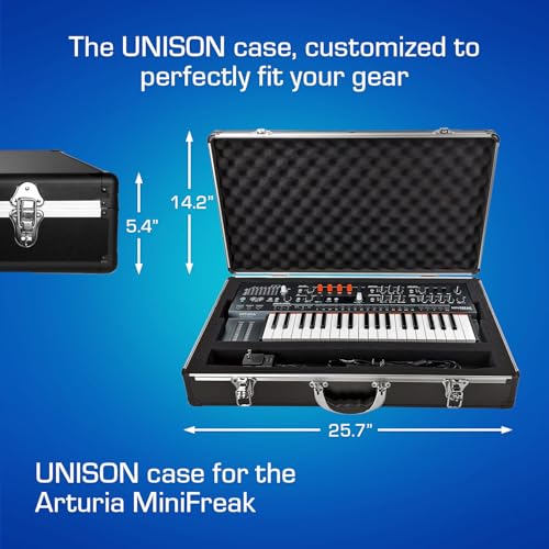 ANALOG CASES Arturia MiniFreak Case - Ultra-Lightweight UNISON Hard Case - Image 5