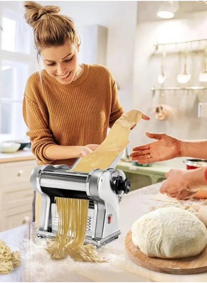 Denx DX3220 Electric Pasta Maker – Professional Stainless Steel, 1–4 mm Thickness Control - Image 3
