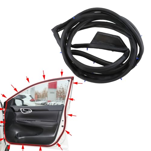 HLUCHY 808303RA0AA11 Front Right Door Rubber Seal Weatherstrip Replacement Replacement for Sentra 20132019 80830 3RA0A A11 808303RA0AA11 - Image 3