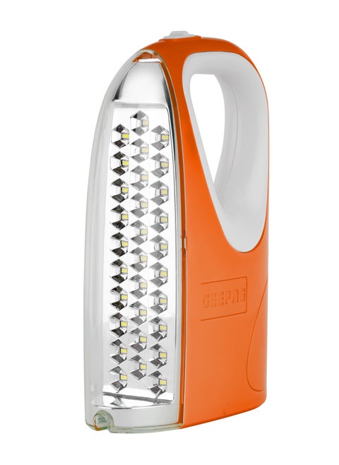 Rechargeable Emergency Lantern With Energy Efficient Design Extended Battery Life , 4V Rechargeable Sealed Lead Acid Battery , Solar DC Input, 30 pcs SMD LED, 5 Hours Working,