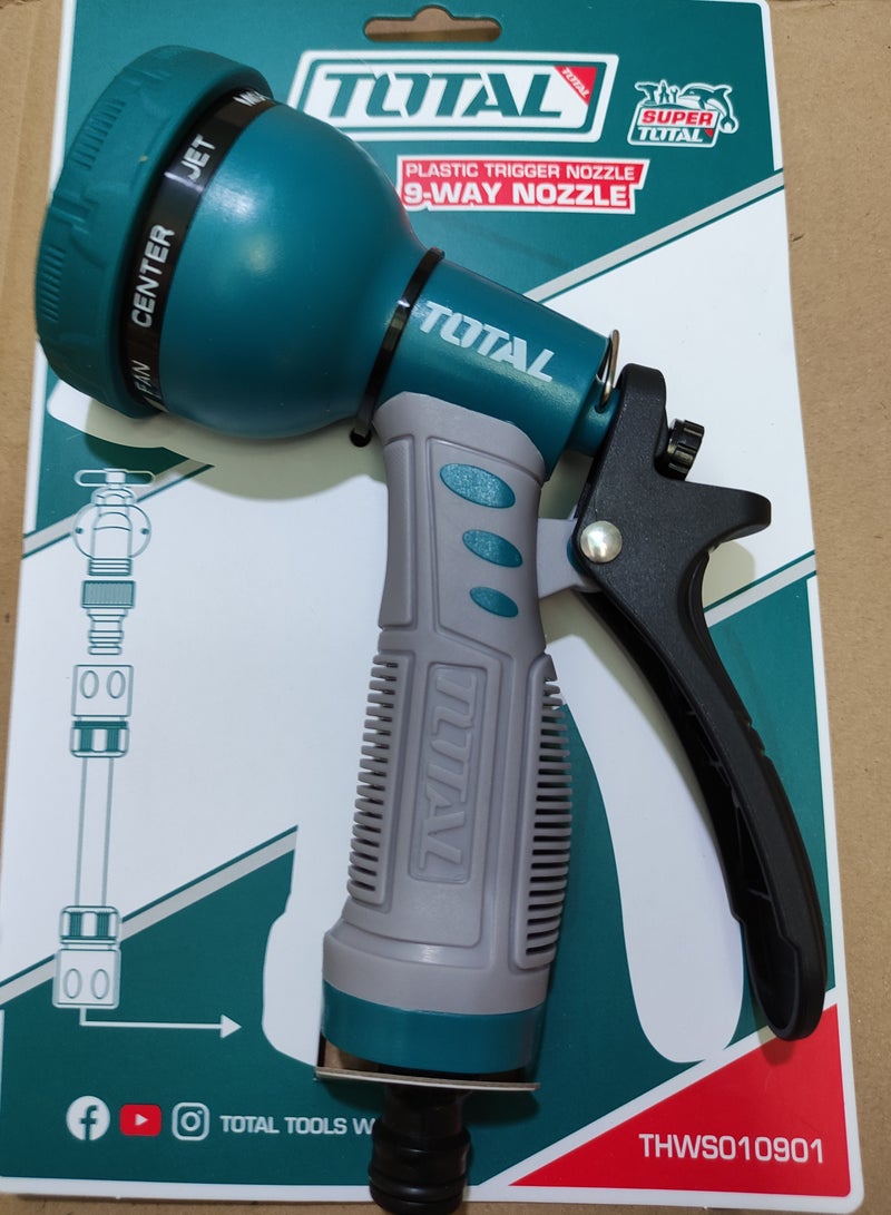 توتال تولز مسدس رش مياه الحدائق 9 أشكال - Image 2