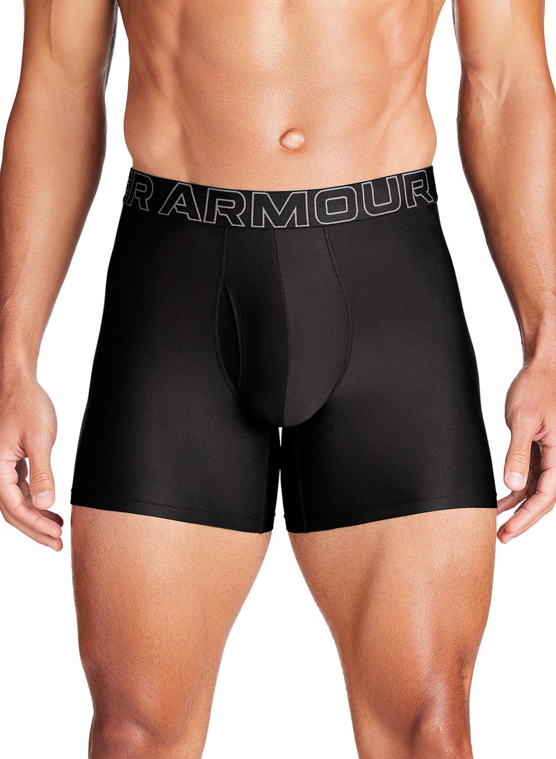 UNDER ARMOUR 3 Pack 6" Performance Tech Socks - Image 1