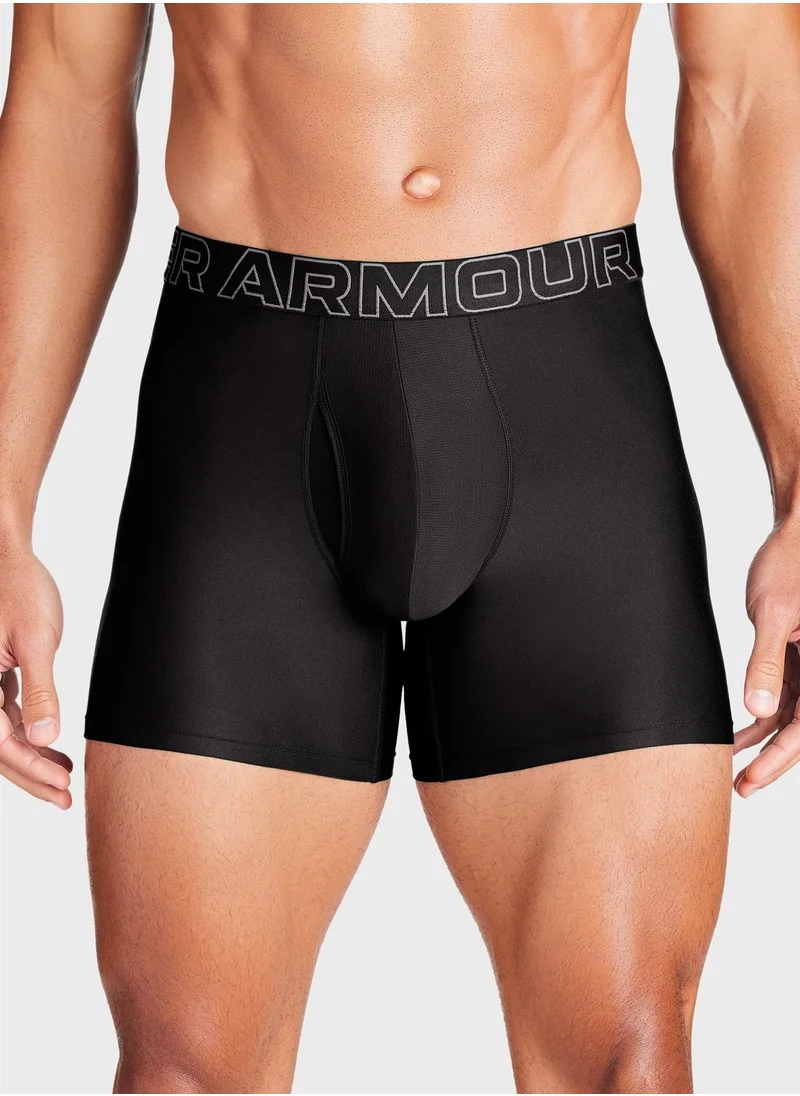 UNDER ARMOUR 3 Pack 6" Performance Tech Socks