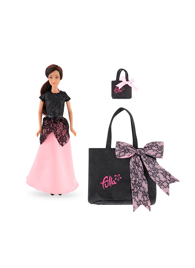 Fulla Doll And Me Matching Bag Set Includes Doll Small Matching Bag And Large Carry Case & Ideal For Travel Play And Imaginative Fun- Great Gift For Girls Who Love Coordinating Sets, Perfect For Eid Gifting  - Image 5