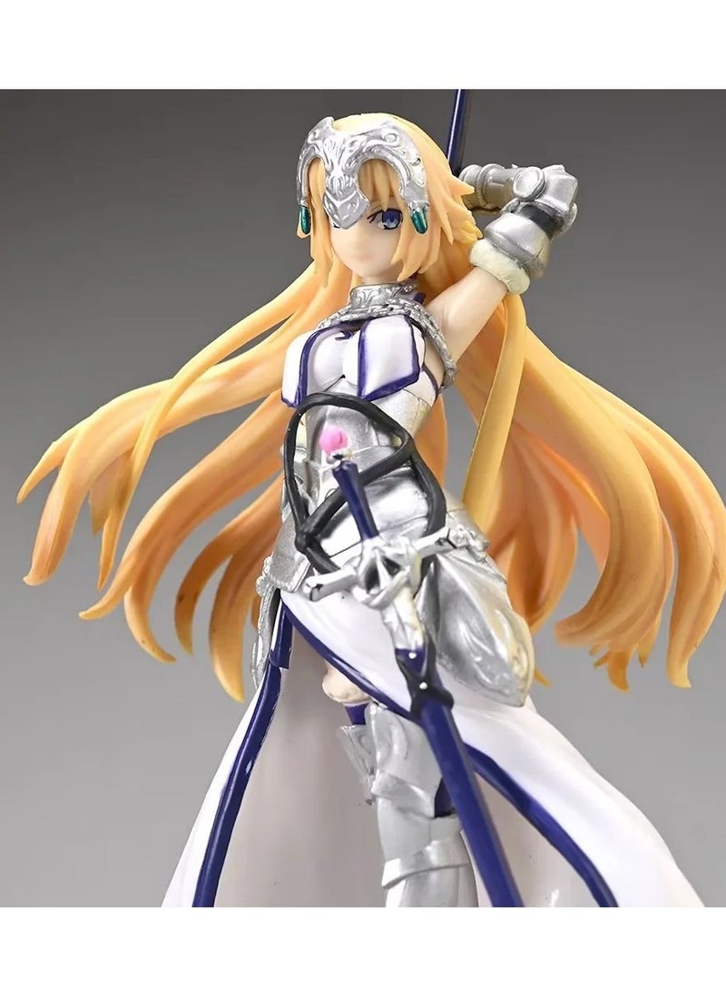 عام Night of Destiny Fate FGO Ruler ، Joan of Arc Bai ، شخصية واقفة ، نموذج محيطي للأنمي (20 سم) - Image 2