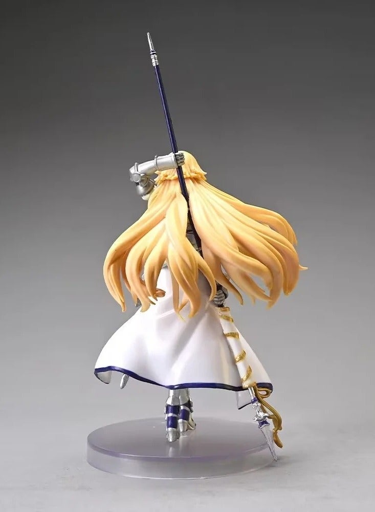 عام Night of Destiny Fate FGO Ruler ، Joan of Arc Bai ، شخصية واقفة ، نموذج محيطي للأنمي (20 سم) - Image 4