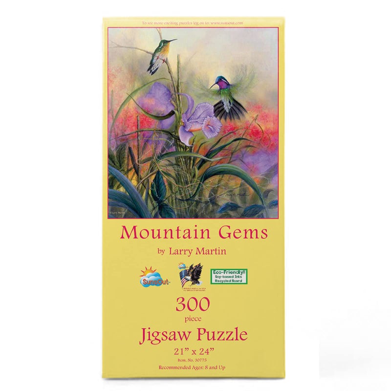SUNSOUT INC  Mountain Gems  300 pc Jigsaw Puzzle by Artist Larry Martin  Finished Size 21 x 24  MPN 30775 - Image 2